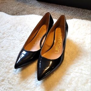 Calvin Klein Low Wedge Heel